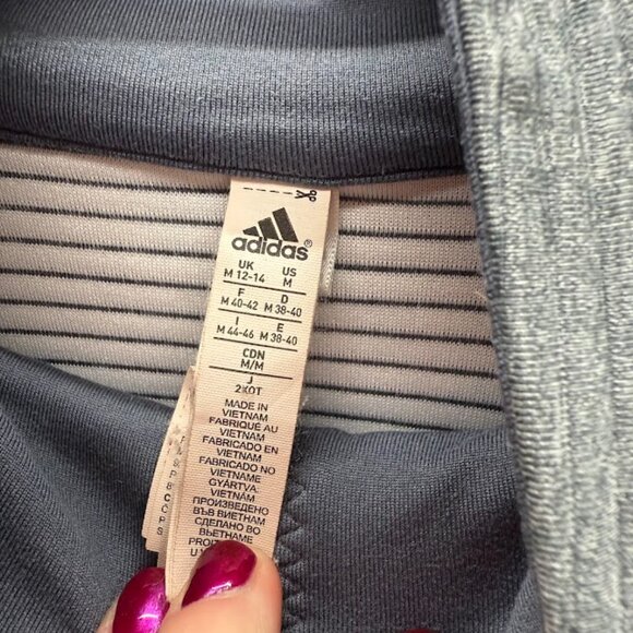 Adidas UCLA 1/4 Zip Pullover Sweatshirt - Picture 3 of 5